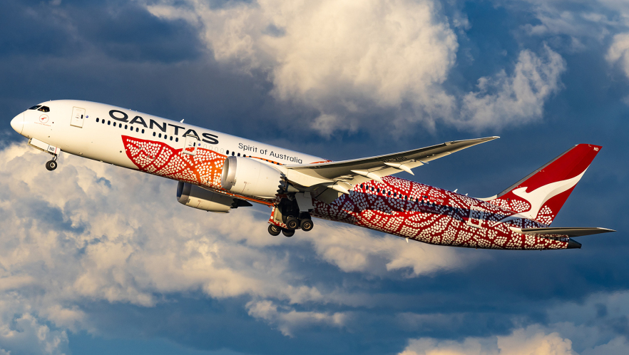VH-ZND - Boeing 787-9 Dreamliner - Qantas