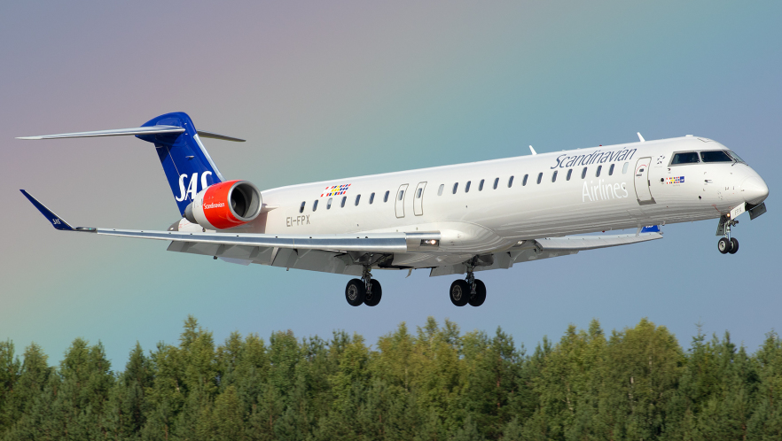 EI-FPX - Bombardier CRJ-900LR - Scandinavian Airlines (CityJet)